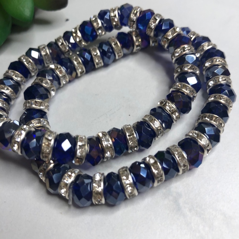 Beautiful sparkly beaded bracelet.